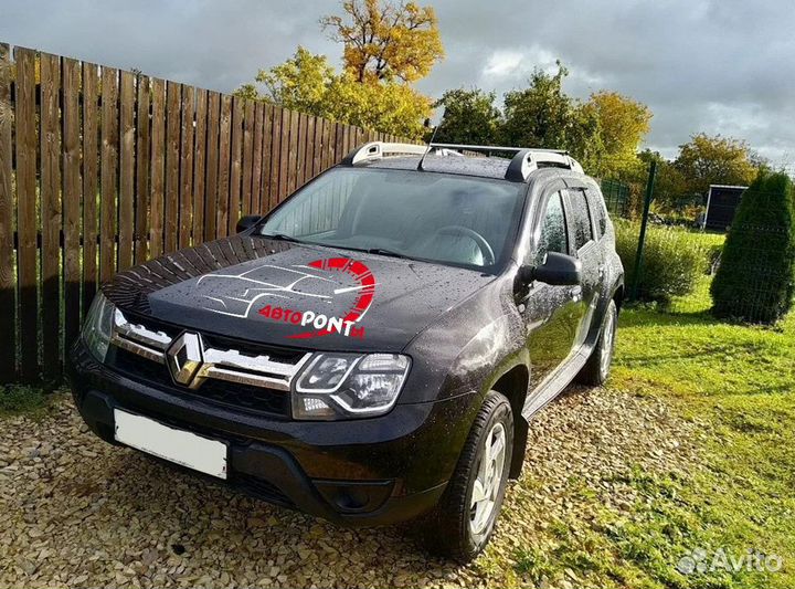 Крыло Рено Дастер крашенное переднее