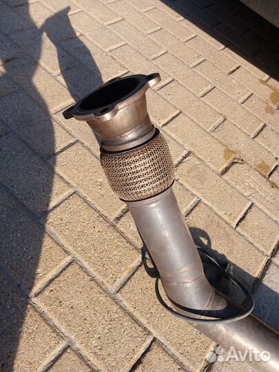 Даунпайп (downpipe) 1.8 AGU skoda