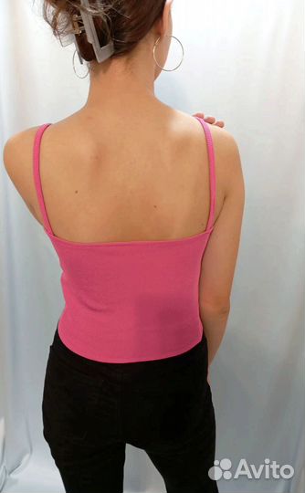 Топ розовый р42-44