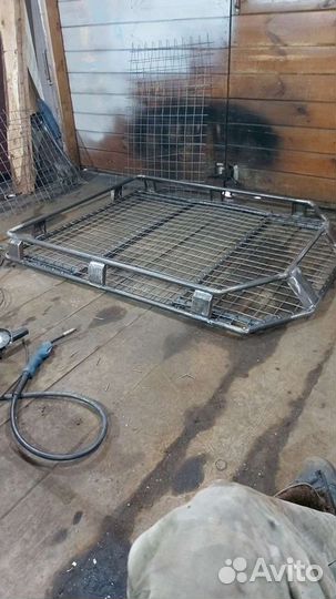 Силовые бампера, пороги, багажники изготовление