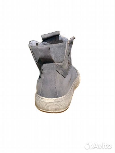 Кожаные высокие кроссовки Minelli