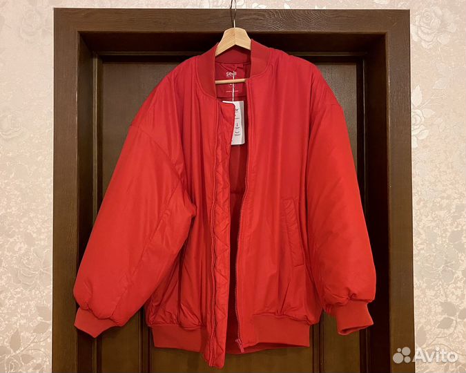 Куртка бомбер оверсайз Sela M/L (до XXL)