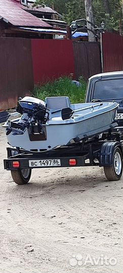 Лодка с мотором