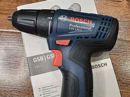 Аккумуляторная дрель Bosch GSR 120 Li новая