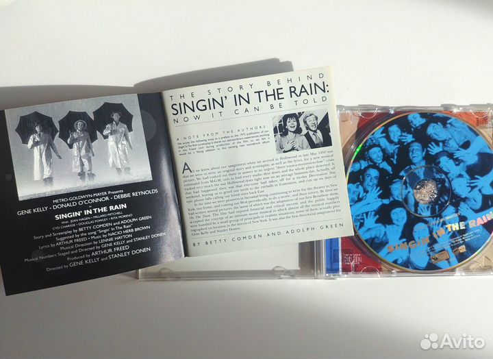 CD Singin in the rain soundtrack Поющие под дождем