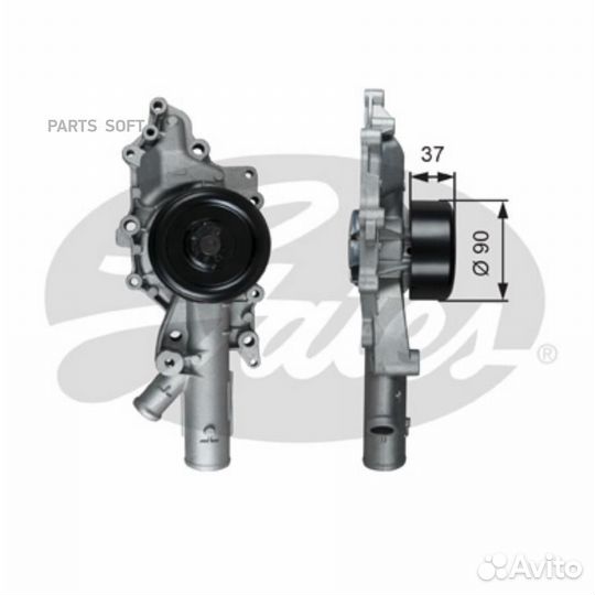 Помпа mercedes E-class W203, W204, W211 200CDI, 220CDI 02 gates WP0124