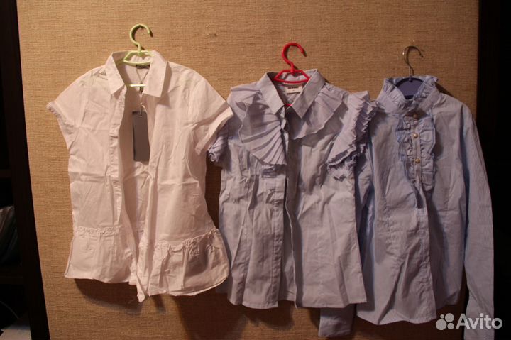 Блузки детские для девочки р-р 140-146 см