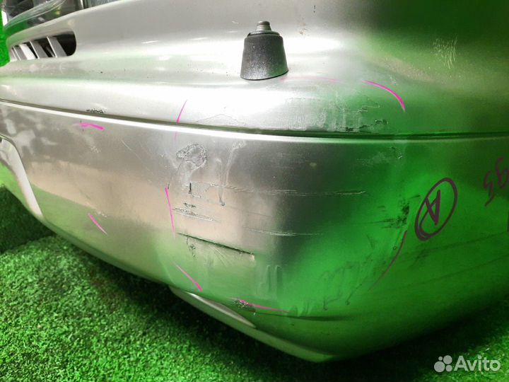 Ноускат nissan prairie JOY PM11 SR20DE 1995 0043 антена, царапины, R-габарит лом крепления, дефект Л