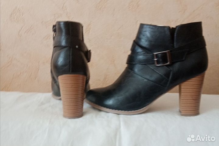 Ботильоны кожаные р, 39, Respekt