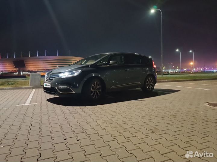 Renault Espace 1.6 AMT, 2018, 106 000 км