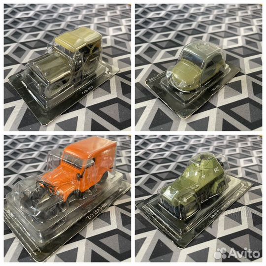 Модели Deagostini 1:43