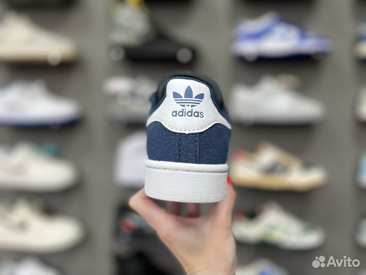 Кроссовки adidas campus deep blue