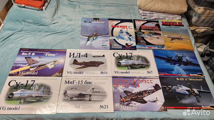 Бумажные и пластиковые модели для склеивания