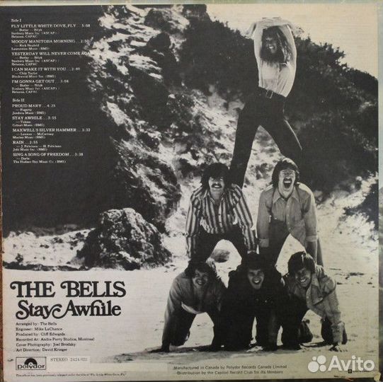 The Bells - Stay Awhile (LP, Canada, 1971)