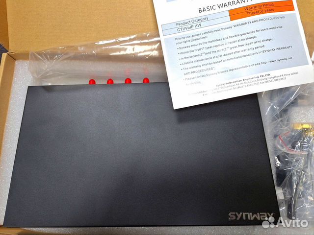 Шлюз Synway SMG4004-4LC (новый) объявление продам