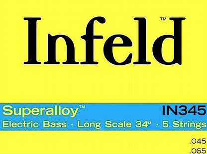 IN345 Infield Комплект струн дл�я 5-струнной бас-ги