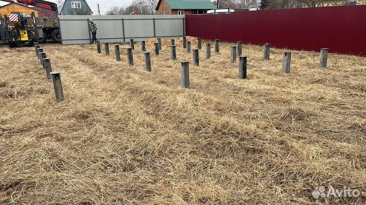 Железобетонный фундамент установка под ключ