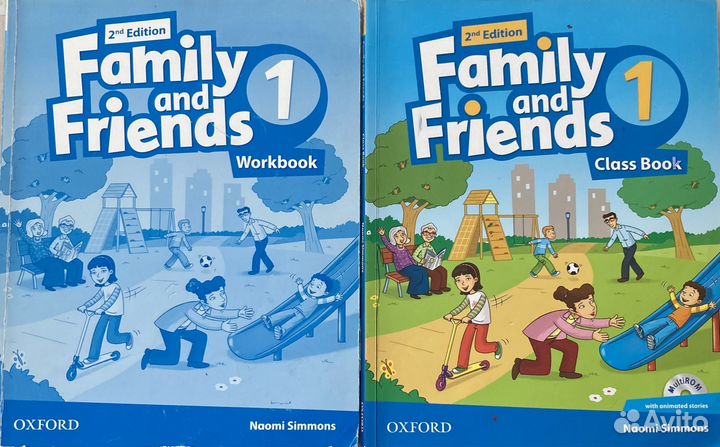 Учебник англиского языка Family and Friends 1