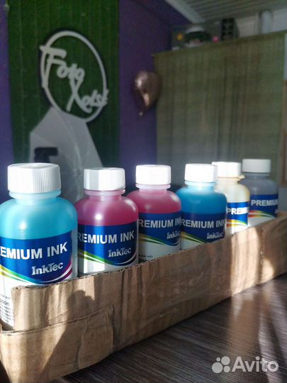 Чернила для принтера epson