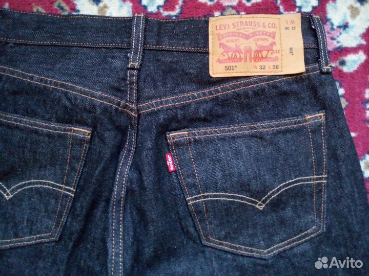 Levis 501 Made in Mexico р.32/36,Новые