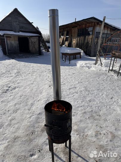 Печь под казан