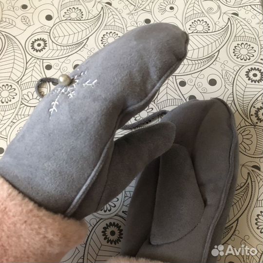 Варежки зимние