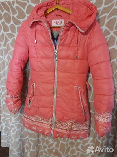 Куртка зимняя для девочки 40 размер