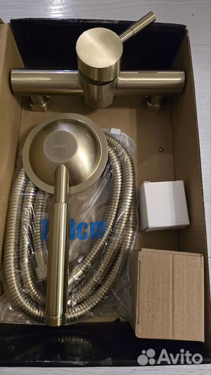 Смеситель для ванны с душем латунь