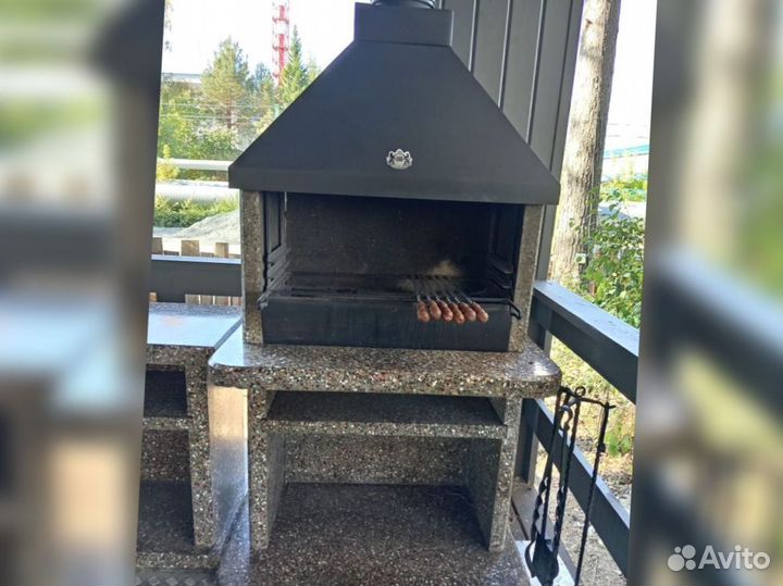 Мангал без кирпича