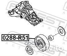 Ролик 0288R51 Febest