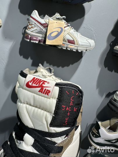 Кроссовки Nike air jordan 1 high travis scott