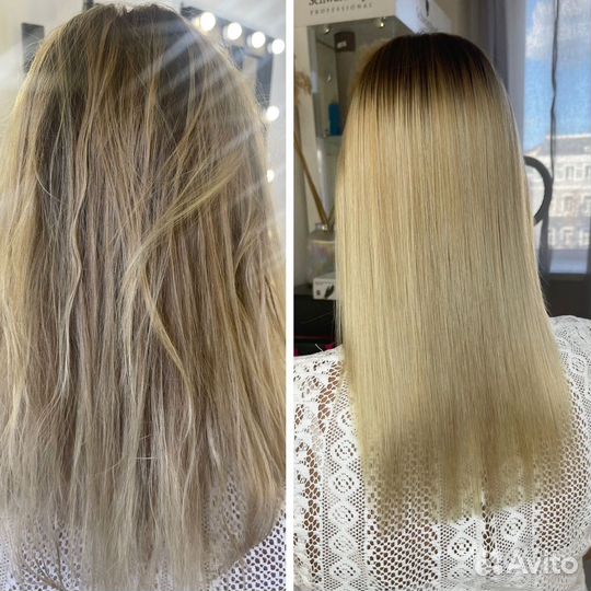 Кератиновое выпрямление волос, ботокс