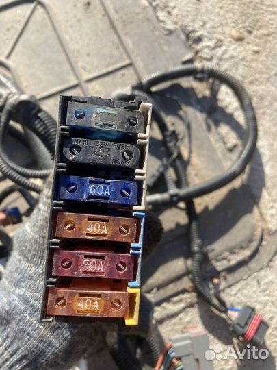 Подкапотная проводка под кондиционер Калина,Гранта