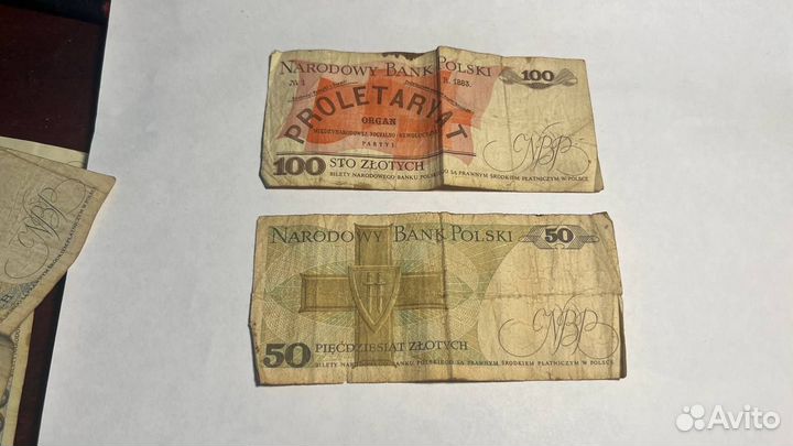 Купюры Польша старые