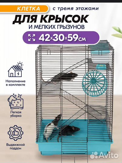 Клетка для грызунов