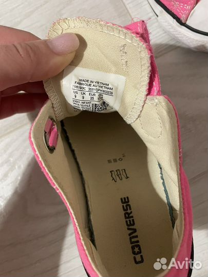 Кеды converse детские 25