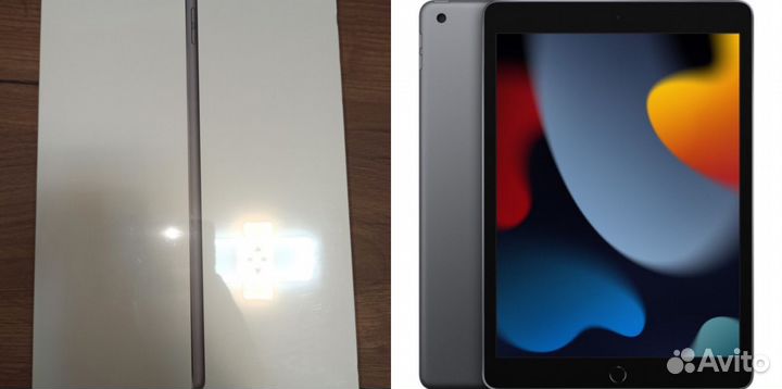 Планшет Apple iPad 9 2021 64Gb Wi-Fi A2602 Space G