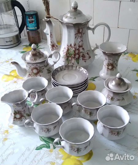 Сервиз чайный Коростень фарфор