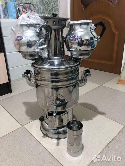 Самовар на дровах, чайники, барбекю, печи