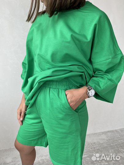 Костюм шорты и футболка