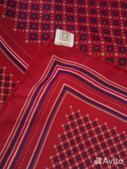 Красивый винтажный платок Италия