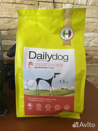 DailyDog корм для собак 1,5 кг