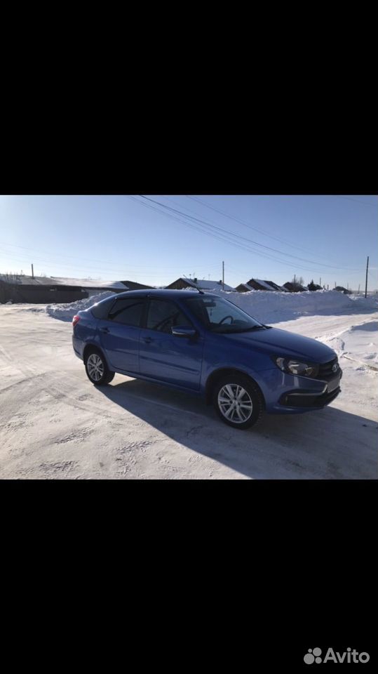 ВАЗ (LADA) Granta 1.6 AMT, 2019, 43 500 км