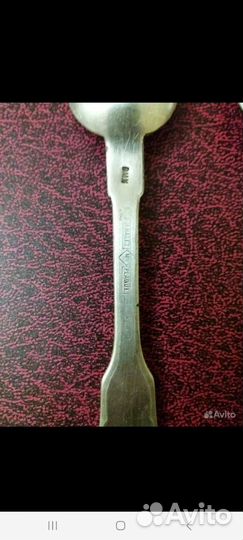 Ложка чайная серебро (серебрение)