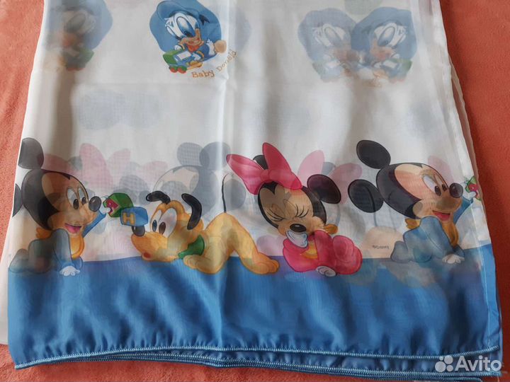 Тюль для детской шир.280, высота 280 ткань вуаль