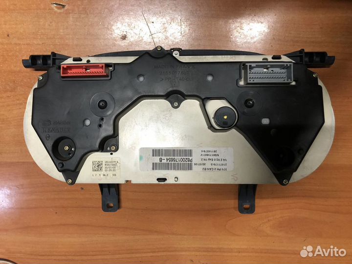 Renault kangoo Панель приборов