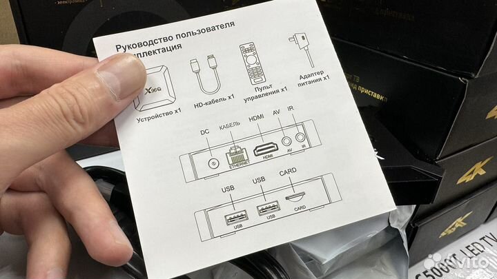 SMART tv приставка x96Q