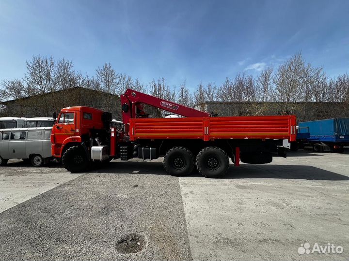 КАМАЗ 659100 с КМУ, 2024