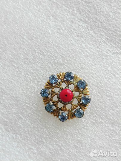 Советский Винтаж Бижутерия Брошка Красивая