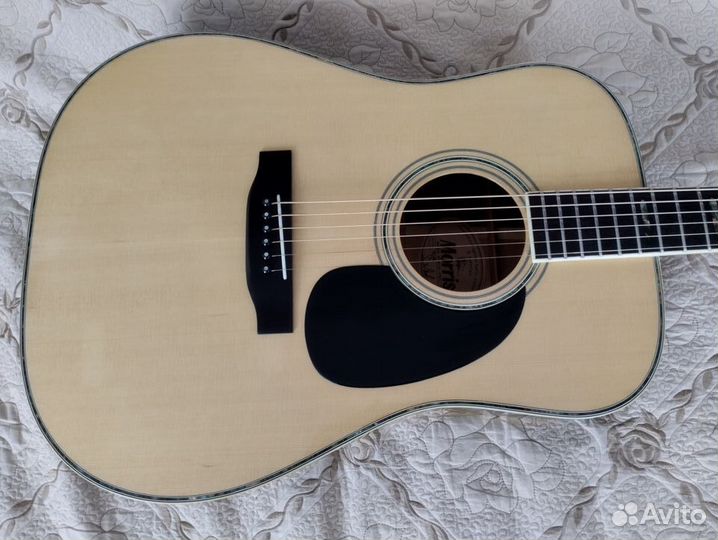 Morris W-40 акустическая гитара Japan